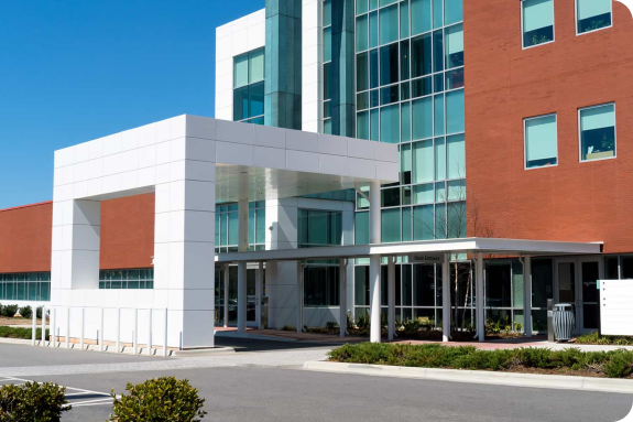 Modern office building