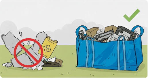 No hazardous waste  like